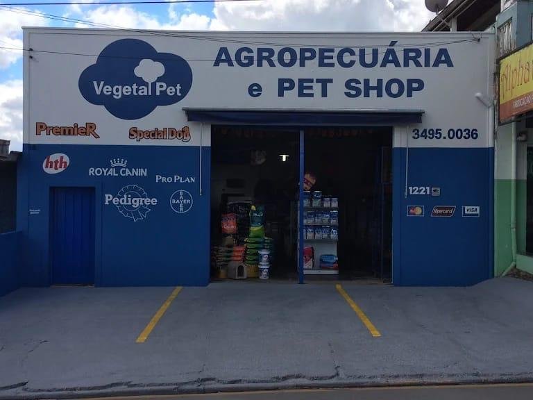 Fachada da loja Vegetal Pet — Limeira/SP